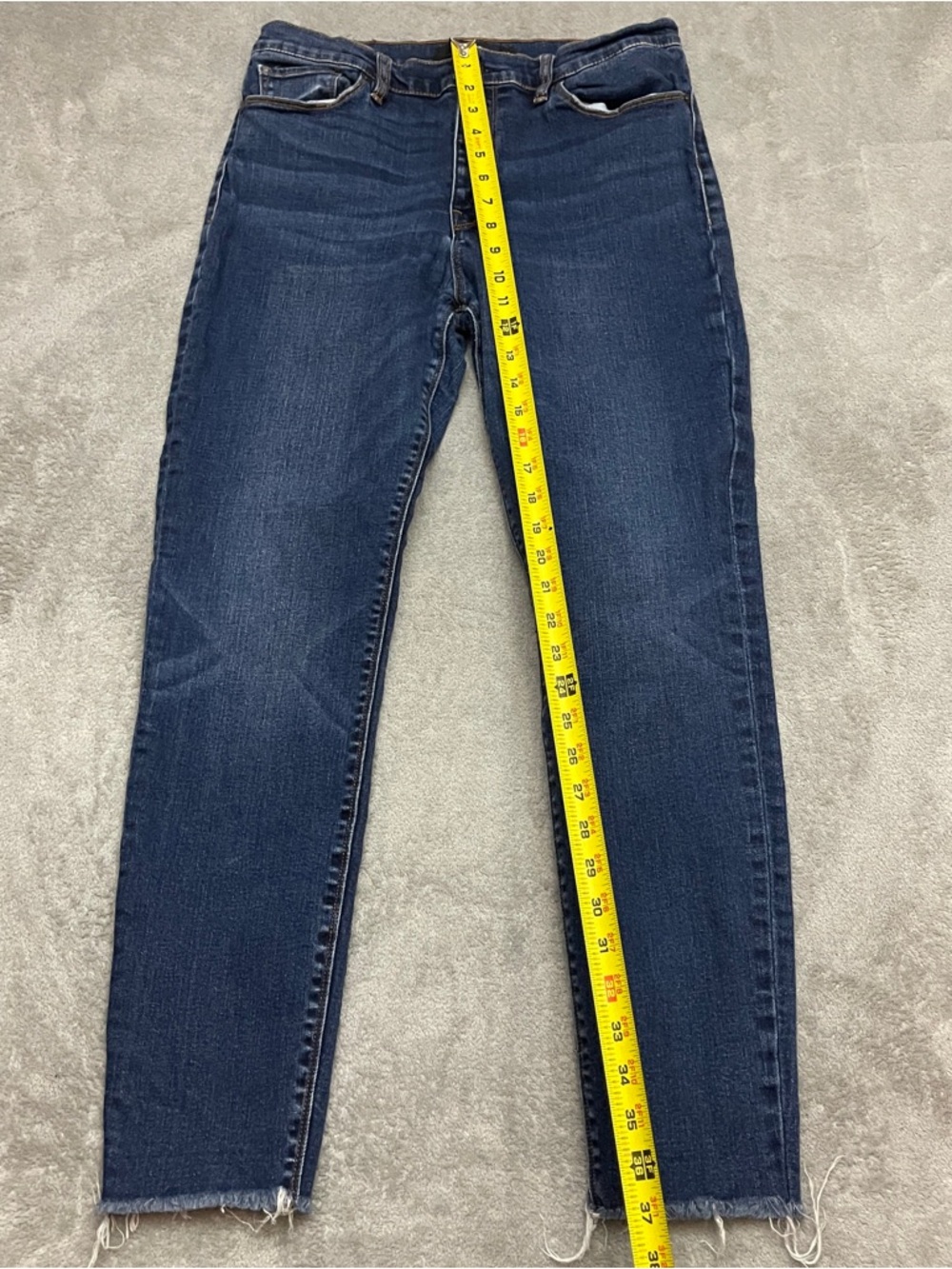 Hudson Jeans Womens Size 30 Blue Barbara Super Skinny Stretch - Picture 3 of 12